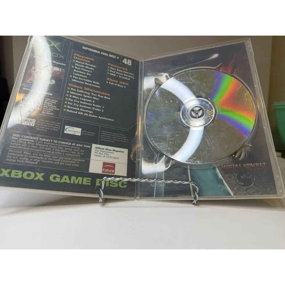 Mortal Kombat Shaolin Monks - Xbox (Demos Only) See Description For More Info